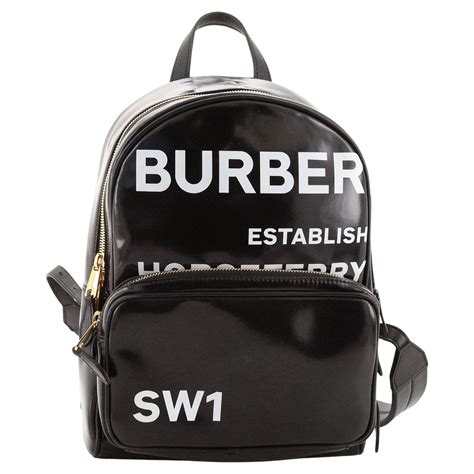 Burberry Marden Backpack London Check Coated Canvas with 